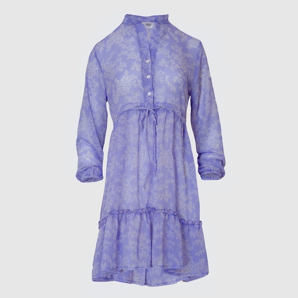 OST London Purple Nikoline Dress - Picture 6 of 6